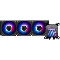 MSI MAG Coreliquid A15 360, 360mm AIO skysčio aušintuvas, 3x12cm, 2050 RPM, 64.89 CFM, 20 dB, ARGB, LGA1700/1851, AM4/AM5