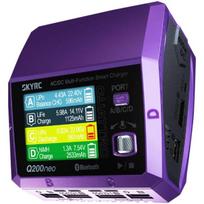 SkyRC Q200neo įkroviklis SK-100197-01, 4x100W, 400W, 1-30V, 0.1-10A, Bluetooth, USB-C PD 20W