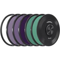 Freewell M2 serijos 5 filtrų rinkinys FW-82M2-5PACK, 82mm, ND8/ND64/ND1000/CPL/UV, magnetinis adapteris, objektyvo gaubtas, dėklas