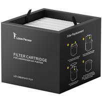 LaserPecker LP-APF dūmų filtro kasetė oro valytuvui, suderinama su LaserPecker Air Purifier, šalina dūmus, dulkes