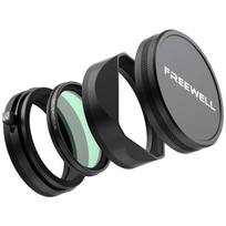 Freewell FW-FU-XB FujiX100 filtrų rinkinys su gaubtu, juodas, CPL+1/4 Glow Mist, adapterio žiedas, dangtelis
