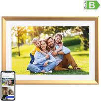 Arzopa D10 Gold 10.1 colio skaitmeninis nuotraukų rėmelis, 1280x800p, 32GB, 2x2W, 5 taškų jutiklinis ekranas, WiFi