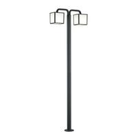 Stulpas lauko šviestuvas LED (aukštis 200 cm) Cubango – Trio