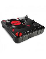 Numark PT01 Scratch - Pusiau automatinis nešiojamas patefonas su DJ scratch jungikliu