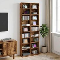 CD spinta 2 vnt. Sendintos medienos 33 x 23,5 x 175 cm