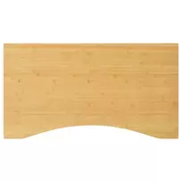 Rašomojo stalo stalviršis, 110x60x2,5cm, bambukas