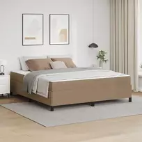 Lovos rėmas su čiužiniu Kapučino 180 x 200 cm audinys