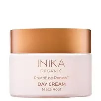 Inika Organic Drėkinamasis dieninis veido kremas su maca šaknimi Phytofuse Renew Day Cream 50ml 
