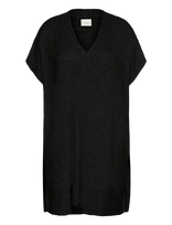 Kaffe Curve - Kcannett Knit Poncho - Pončas - Juoda