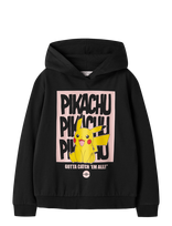 Name It - Nkfadema Pokemon Nreg Sweat Wh Bru Bfu - Megztinis - Juoda