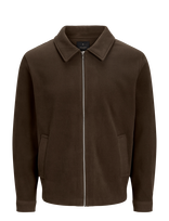 Jack & Jones - Jprblalouis Sweat Ls Overshirt - Lengva striukė - Ruda