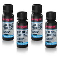 SPONSER Red Beet Vinitrox / 4x60 ml / burokėlių sulčių koncentratas
