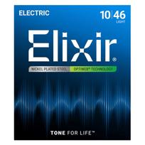 Elixir 19052 Optiweb Light - elektrinės gitaros stygos (10–46)