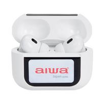Ausinės AIWA EBTW-350WT į ausis, belaidės, ANC, baltos