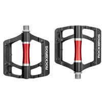 Rockbros 2020-12CBK Platform Aluminum Bicycle Pedals - Black