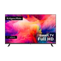 „Krüger&Matz KM0243FHD-V3“ 109,2 cm (43") FHD išmanusis televizorius „Wi-Fi“ juodas