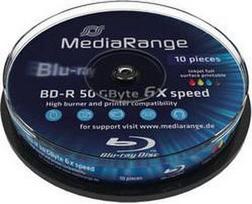 MediaRange BD-R DL 50GB 6x 10 pieces (MR509)