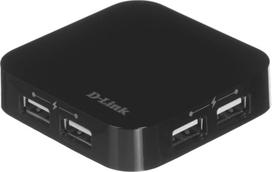 HUB USB D-Link 4x USB-A 2.0 (DUBH4)