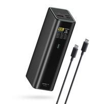 Cuktech PB200U Powerbank 210W 20000mAh 2x USB-C + USB-A with TFT display and 240W USB-C cable