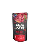 RAFI Mini jautienos drėgnas maistas mažų veislių šunims 150 g