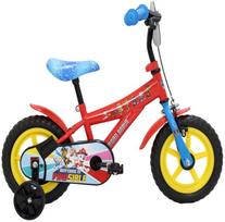 Vaikiškas dviratukas su papildomais ratukais, vaikų Paw Patrol 41223 12233, raudona sp., 12"