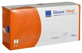 Pirštinės vienkartinės Abena Classic Powder-Free, skaidri sp., M, 100 vnt.
