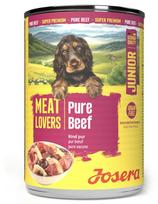 Šlapias šunų maistas Josera Meat Lovers Junior Pure, jautiena, 0.4 kg