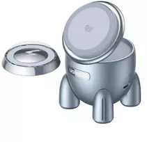 „Ugreen“ įkroviklis „Ugreen W713 MAGFLOW“ 2-in-1 indukcinis įkroviklis