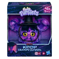 FURBY KPOP DEMON HUNTERS Interaktyvus žaislas „Furblets Saja Boy Demon“, 7,6 cm