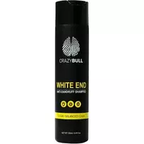 „CrazyBull White End“ šampūnas nuo pleiskanų, 250 ml