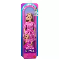 BARBIE FASHIONISTAS lėlė madistė šviesiais plaukais (JJN62)