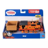 THOMAS AND FRIENDS motorizuotas traukinukas su vagonu (JLL44)