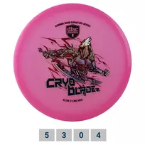 Diskgolfo diskas Midrange Driver C-LINE GLOW MD5 Gannon Buhr Signature - Cryo Blade 2