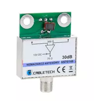 Stiprintuvas „Cabletech“ 30 dB ekranuotas antenos stiprintuvas