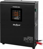 Rebel POWER-800 Wall-Mounted Emergency Power Supply – a pure sine wave inverter with a 12V charging function, 230V, 800VA/500W | RB-4012 | 5901890078726