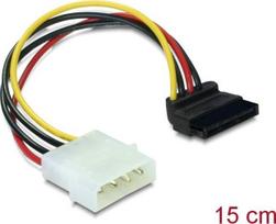 Delock Molex - SATA, 0.15m, Wielokolorowy (60101) | 60101 | 4043619601011