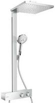 Hansgrohe dušas sistēma ar termostatu Raindance Select E 300 1jet/Raindance Select S 120 3jet, hroms