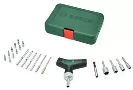 Bosch T-rankenos raketa ats. komplektas, 22-vnt.