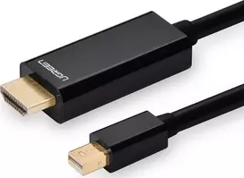 Kabelis Ugreen DisplayPort - HDMI 1.5m juoda (20848)