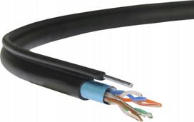 Alantec Kabel F/UTP kat.5e PE 4PR 1000m ZEWNĘTRZNY SUCHY z LINKĄ NOŚNĄ | KIF5OUTSL | 5901738556492