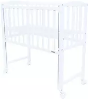 New Baby MATEO lovelė 90x40 cm balta