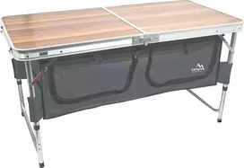 Cattara Sulankstomas kempingo stalas BLED, 60x120x70 cm