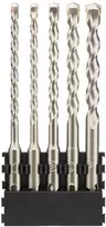 Grąžtas komplektas 5szt. wierteł SDS+ do betonu, 2x6/8/10/12mm, DeWALT [DT70836-QZ] kompatybilne su systemem Tough Case+