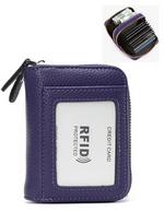 Piniginė kortelių dėklas su RFID apsauga, Violetinė