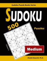 Sudoku: 500 Medium Puzzles, Sudoku: 500 Medium Puzzles