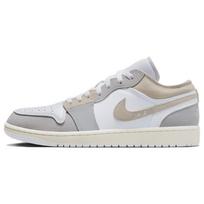 Air Jordan 1 Low SE Craft Inside Out - Tech Grey Vyriški sportbačiai Light-Orewood-Brown White Sail DN1635-002 42 white