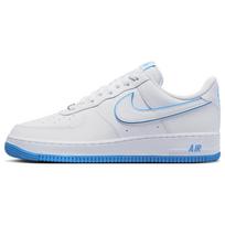 Nike Air Force 1 07 Balti Universitetiniai Mėlyni Vyriški Sportbačiai DV0788-101 42 white