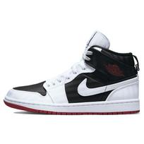 Air Jordan 1 Mid SE Utility Balti Juodi Gym Red Moteriški Kedai DD9338-016 36.5 white