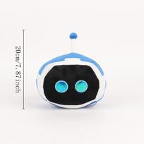 Astro Bot pliušinis žaislas Žaidimo aksesuaras Mielas minkštas kimštas lėlė Namų dekoracija Astro Bot pagalvės lėlė Vaikų gimtadienio Kalėdų dovanos gray