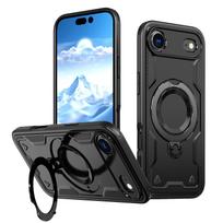 Rugged Armor for Magsafe Stand Case for iPhone 17 Air 16 15 14 13 12 Pro Max 11 XR Plus 16E 17Pro Magnetic Holder Phone Cover iPhone 13 Pro juoda